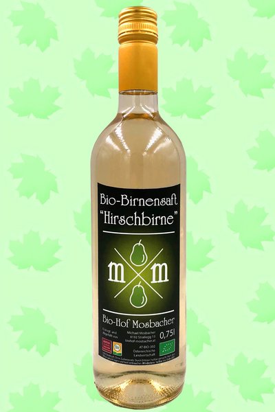 Bio-Hirschbirnensaft