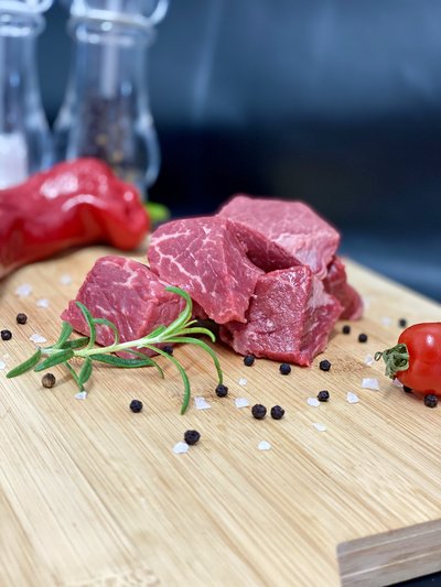 Gulasch vom Bio-Wagyu-Angus Rind